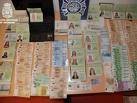 La policía se incautó de abundante documentación falsa y dinero en efectivo como la que muestra la imagen de archivo

